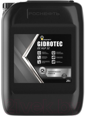 Жидкость гидравлическая Роснефть Gidrotec OE HLP 32 - фото