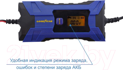 Зарядное устройство для аккумулятора Goodyear CH-4A / GY003001