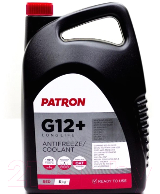 Антифриз Patron G12+ / PCF2005 - фото