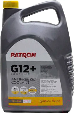 Антифриз Patron G12+ Yellow / PCF5010 - фото