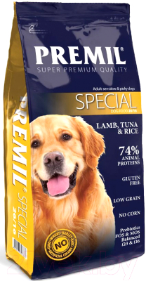 Сухой корм для собак Premil Special (3кг) - фото
