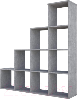 Стеллаж Polini Kids Home Smart Каскадный 10 секций - фото