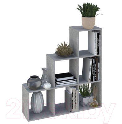 Стеллаж Polini Kids Home Smart Каскадный 6 секций