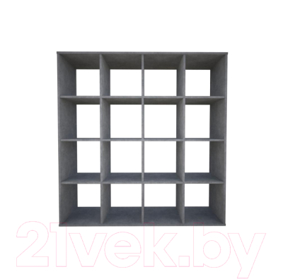 Стеллаж Polini Kids Home Smart Кубический 16 секций