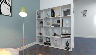 Стеллаж Polini Kids Home Smart Кубический 16 секций