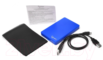 Бокс для жесткого диска Gembird EE2-U2S-40P-B