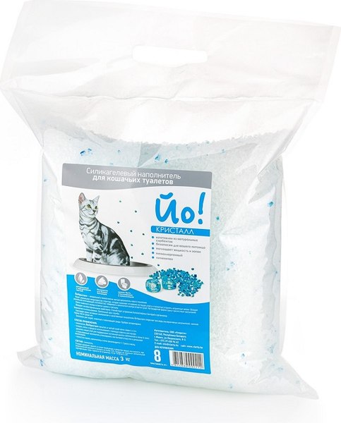 Наполнитель для туалета Йо Кристалл - фото
