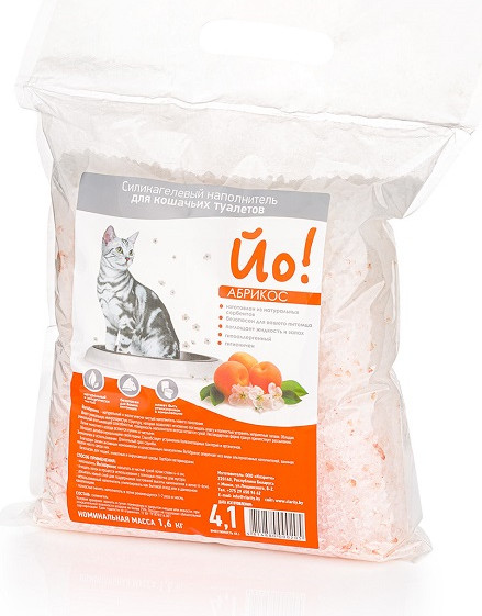 Наполнитель для туалета Йо Абрикос - фото