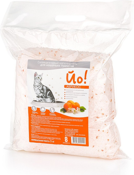 Наполнитель для туалета Йо Абрикос - фото