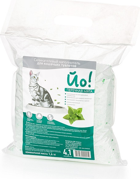 Наполнитель для туалета Йо Перечная мята - фото