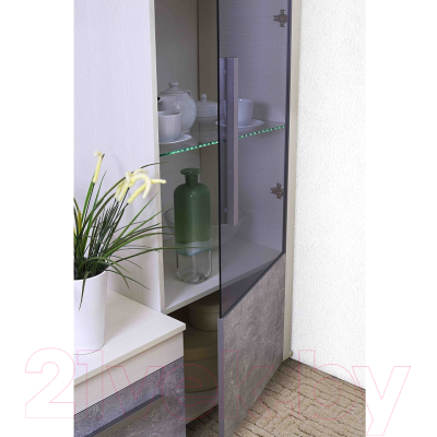 Шкаф-пенал с витриной Глазов Леон 1