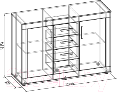 Тумба Глазов Леон 366