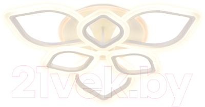 Потолочный светильник Ambrella FA515/3+3 WH 126W+28W - фото