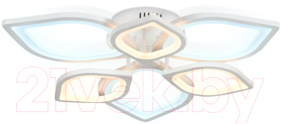 Потолочный светильник Ambrella FA445/6 WH 87W 3000K/6400K - фото