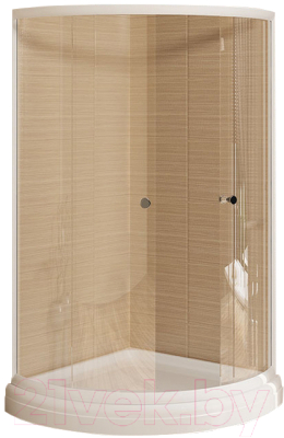 Душевой уголок Radomir 100 / 1-03-1-0-0-0031 (матовое стекло) - фото