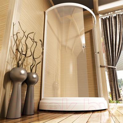 Душевой уголок Radomir 100 / 1-03-1-0-0-0030 (прозрачное стекло)