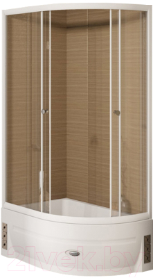 Душевой уголок Radomir 120x80 L / 1-03-1-1-0-0090 (прозрачное стекло) - фото