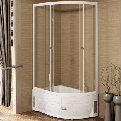 Душевой уголок Radomir 120x80 L / 1-03-1-1-0-0090 (прозрачное стекло)