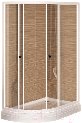 Душевой уголок Radomir 120x80 R / 1-03-1-2-0-0080 (прозрачное стекло) - фото