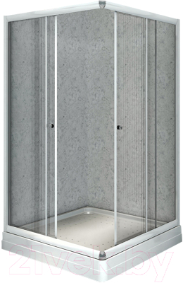 Душевой уголок Radomir 90x100 L / 1-03-1-1-0-1211 (матовое стекло) - фото