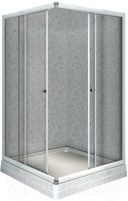 Душевой уголок Radomir 90x110 R / 1-03-1-2-0-1221 (матовое стекло) - фото