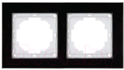 Рамка для выключателей и розеток Nilson Alegra 25BL0092 - фото
