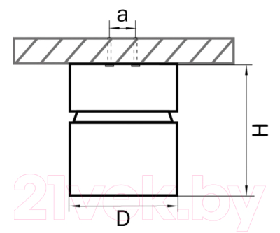 Точечный светильник Lightstar Forte Muro 213850