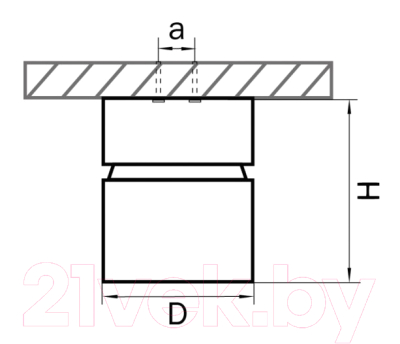 Точечный светильник Lightstar Forte Muro 213857