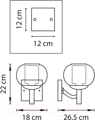 Бра Lightstar Fiamma 730613