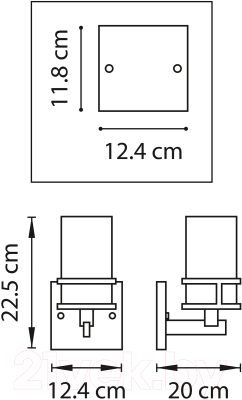 Бра Lightstar Cero 731617