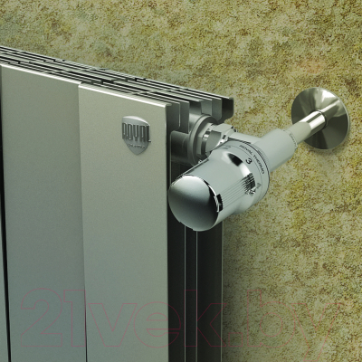 Радиатор биметаллический Royal Thermo PianoForte 500 Silver Satin (9 секций)