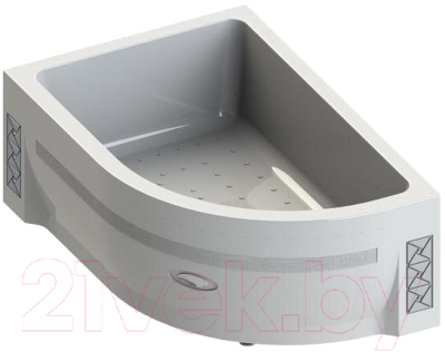 Душевой поддон Radomir 120x80 / 1-11-0-1-0-009 - фото