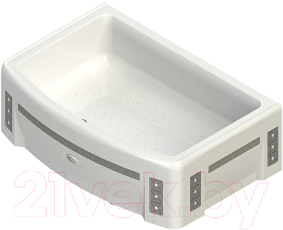 Душевой поддон Radomir Диана / 1-11-0-0-0-014 - фото