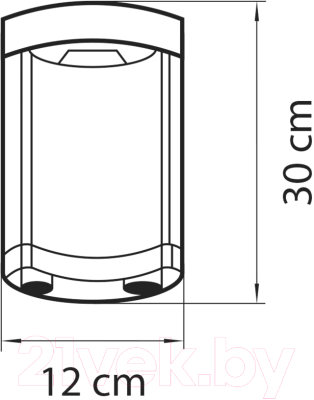 Светильник уличный Lightstar Paletto 382974