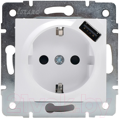 Розетка Lezard Karina 707-0288-181 - фото