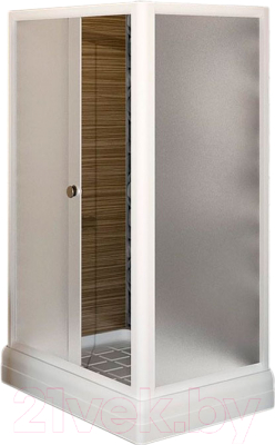 Душевой уголок Radomir Верчелли L / 1-03-1-1-0-0121 (матовое стекло) - фото