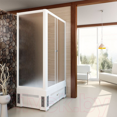 Душевой уголок Radomir Верчелли R / 1-03-1-2-0-0131 (матовое стекло)