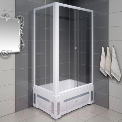 Душевой уголок Radomir Верчелли R / 1-03-1-2-0-0130 (прозрачное стекло)