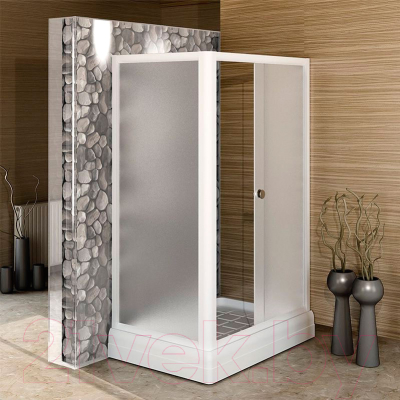 Душевой уголок Radomir Верчелли R / 1-03-1-2-0-0121 (матовое стекло)