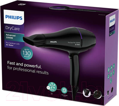 Профессиональный фен Philips DryCare BHD274/00