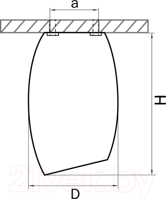 Точечный светильник Lightstar Ballo 214467