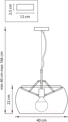 Потолочный светильник Lightstar Acquario 752010