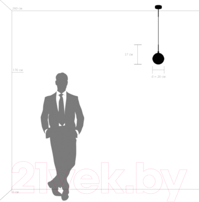 Потолочный светильник Lightstar Globo 813117