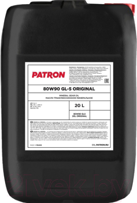 Трансмиссионное масло Patron Original GL5 80W90 - фото