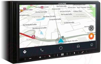Бездисковая автомагнитола Alpine iLX-W650BT
