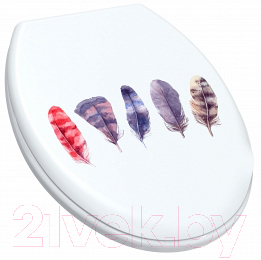 Сиденье для унитаза Berossi Serenity АС 15801200 (снежно-белый) - фото