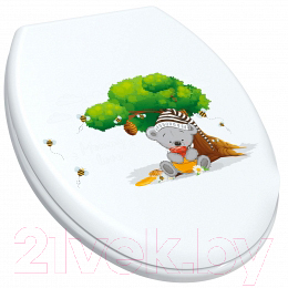 Сиденье для унитаза Berossi Mommy Love 2 АС 15801400 (снежно-белый) - фото