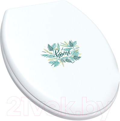 Сиденье для унитаза Berossi Home 1 АС 15801500 (снежно-белый) - фото