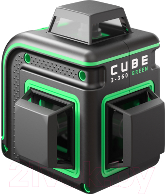Лазерный нивелир ADA Instruments Cube 3-360 Green Professional Edition / A00573 - фото