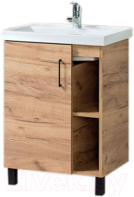 Тумба под умывальник Акваль Лофт / В2.2.01.6.0.1 - фото